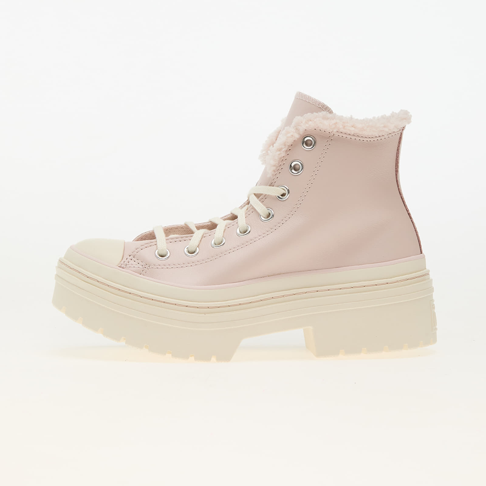 Tenisky Converse Chuck Taylor All Star Lugged Heel Sherpa Blush Hush/ Egret/ Egret EUR 36