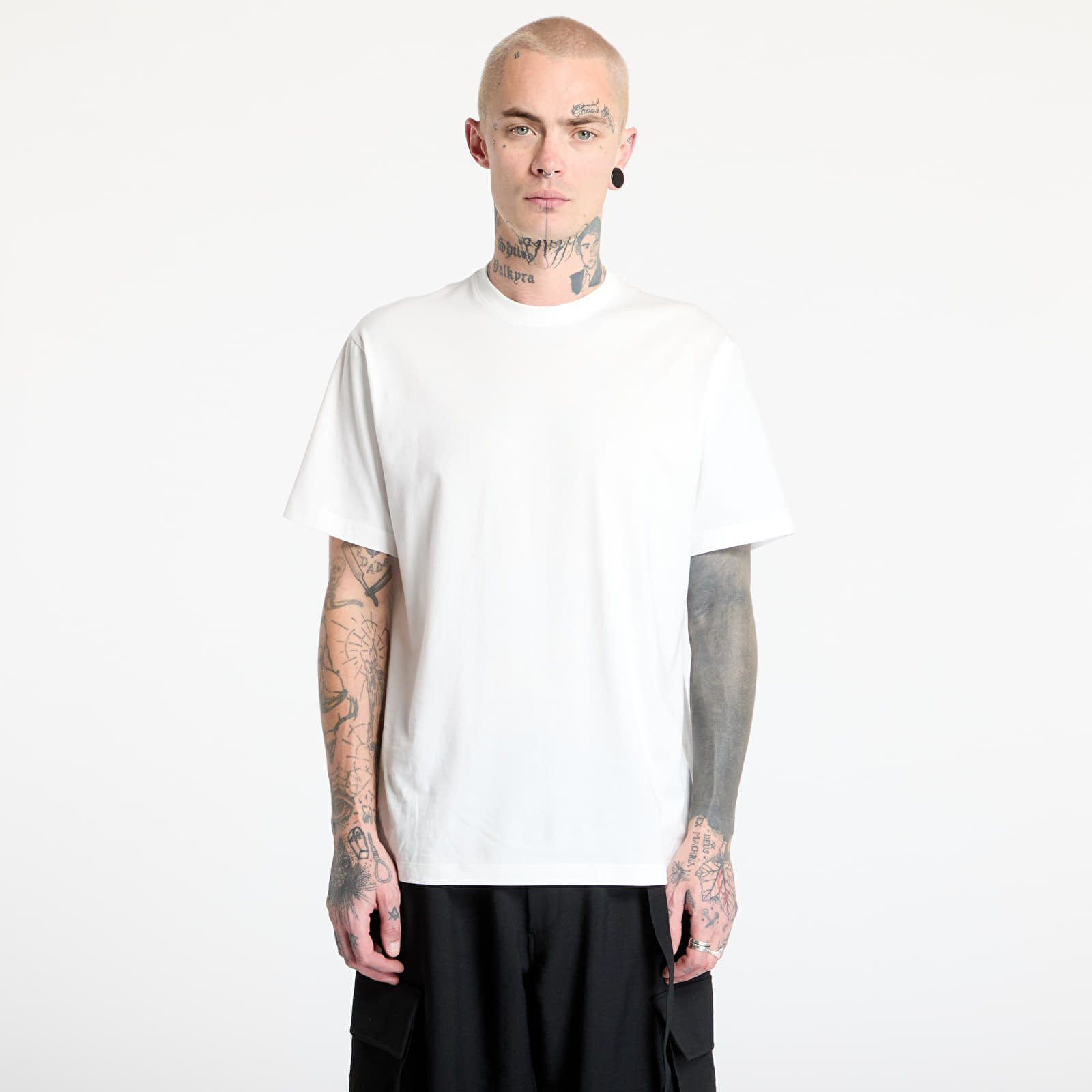 Tričko Y-3 Graphic Short Sleeve T-Shirt UNISEX Core White XL