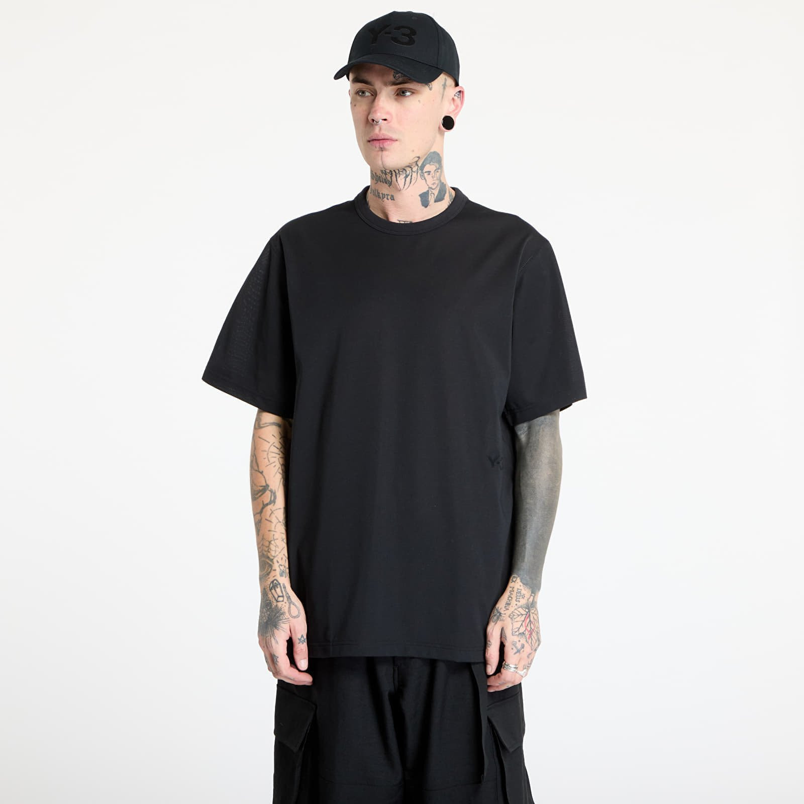 Tričko Y-3 Premium Short Sleeve T-Shirt UNISEX Black XS