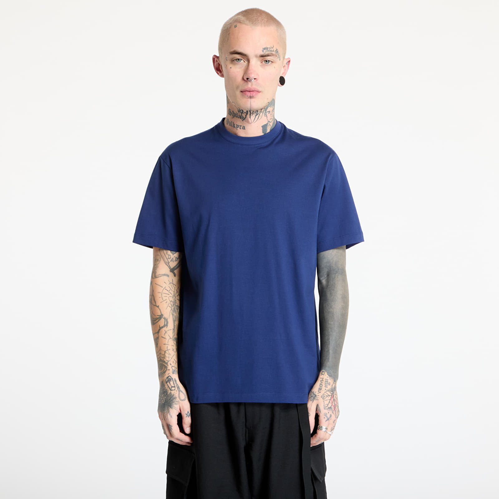 Tričko Y-3 Graphic Short Sleeve T-Shirt UNISEX Dark Blue S