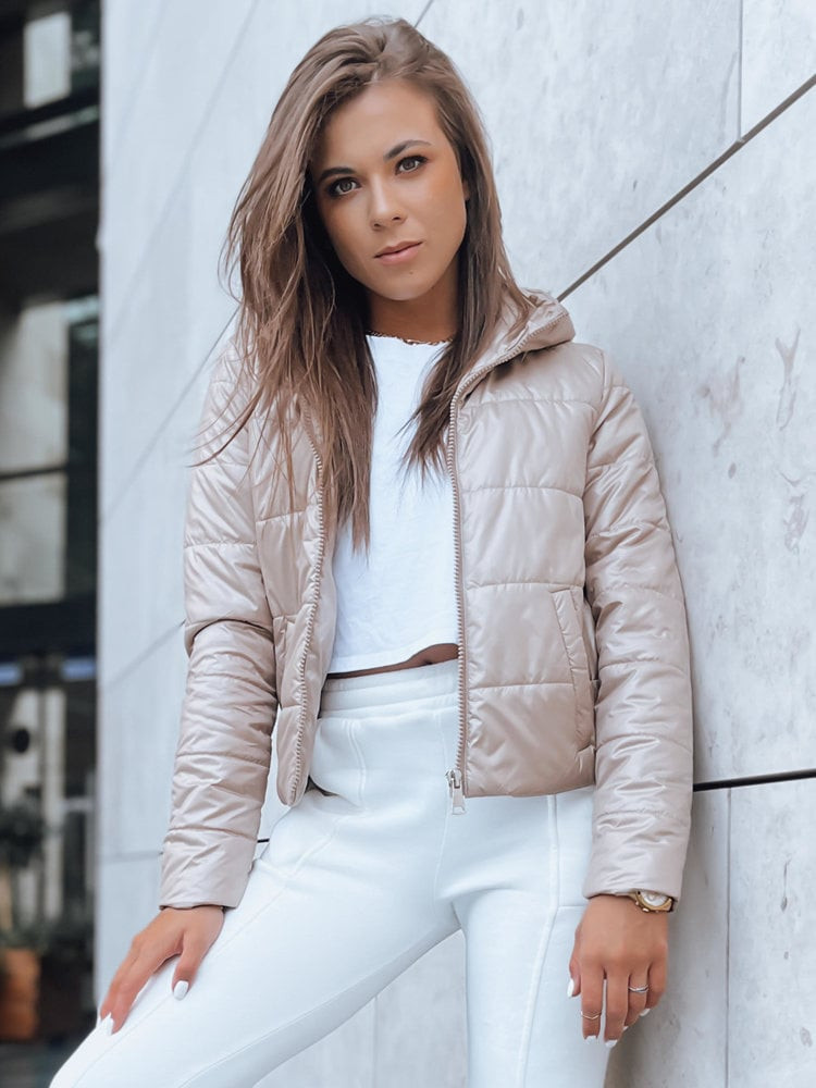 Dámska krátka bunda SPORT HEVEN Farba camelová DSTREET
