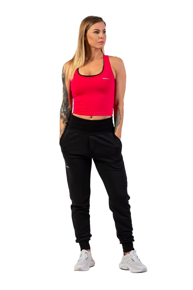 Dámské tepláky Nebbia  High-Waist Loose Fit Sweatpants 