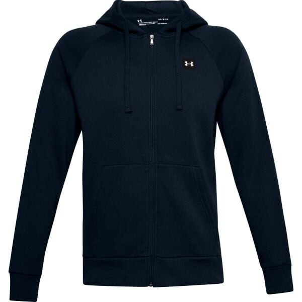 Men's Under Armour Rival Fleece FZ Hoodie Dynamic dark blue 3XL