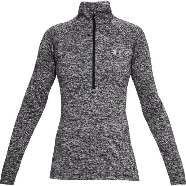 Women's Under Armour Tech Half Zip Twist Sweatshirt black L