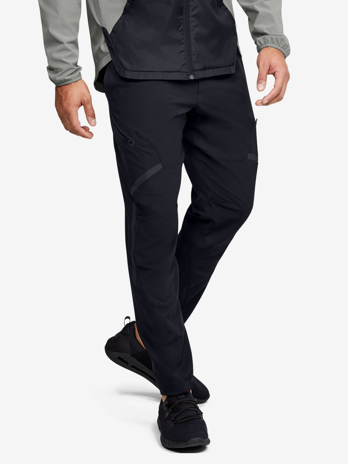 Under Armour Sweatpants STRETCH WOVEN UTILITY CARGO PANT-BLK - Men's