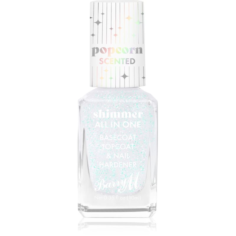 Barry M Shimmer All In One trblietavý lak na nechty 10 ml