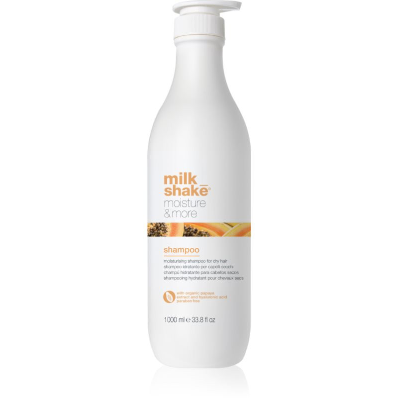 Milk Shake Moisture & More Shampoo hydratačný šampón pre suché vlasy 1000 ml