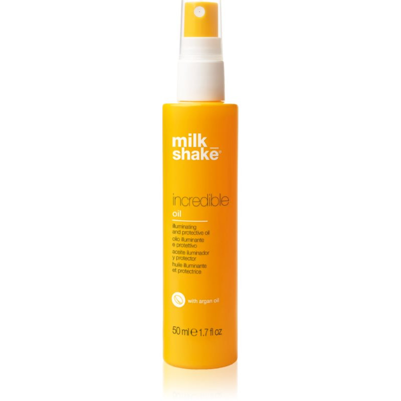 Milk Shake Incredible Oil regeneračný a ochranný olej pre poškodené vlasy a rozštiepené končeky s arganovým olejom 50 ml