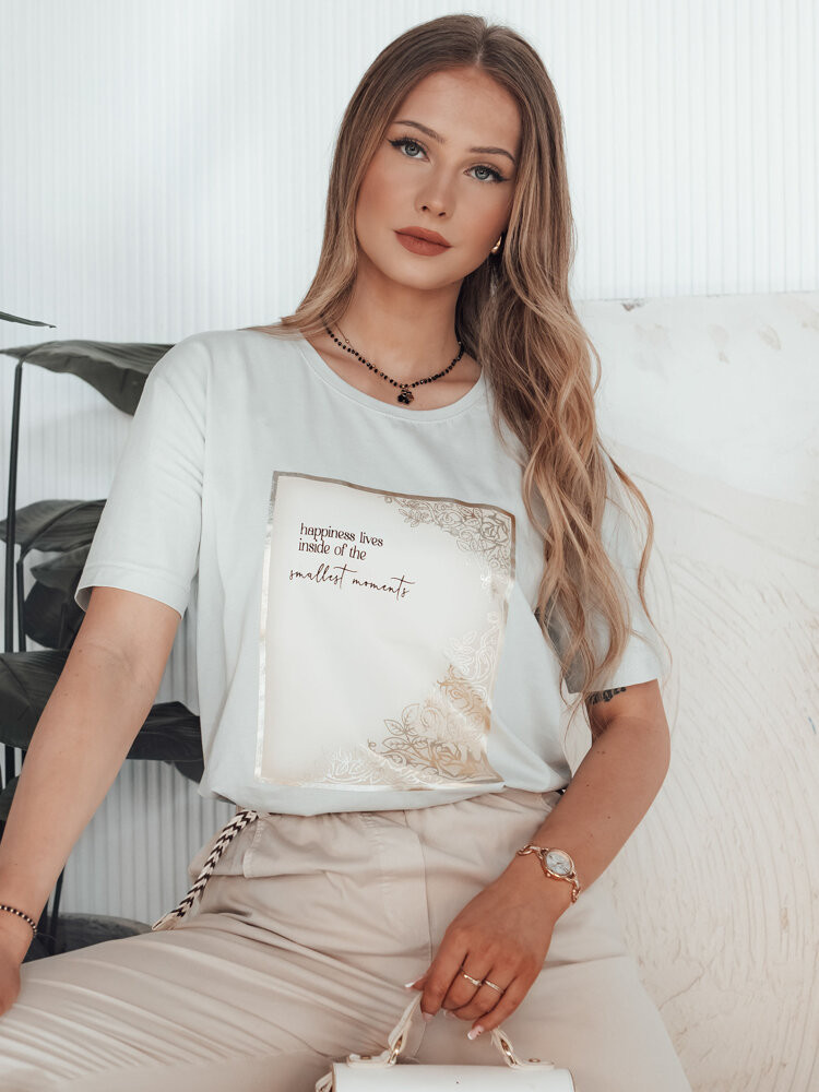 Dámske tričko CHANTE sivé Dstreet RY2595 S/M