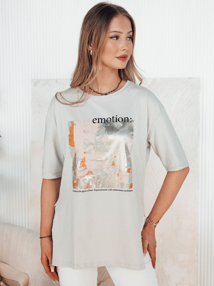 EMLOT dámske tričko sivé Dstreet RY2623 S/M