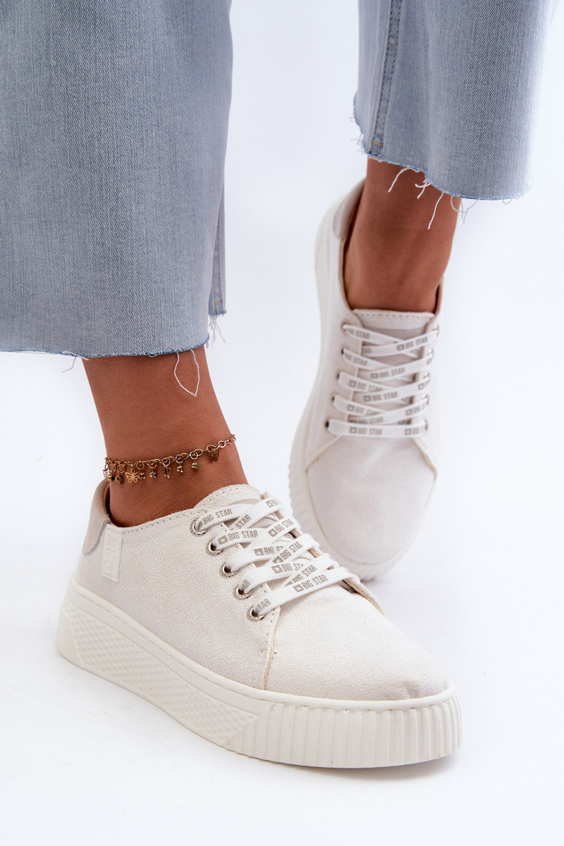 Dámske tenisky MEMORY FOAM SYSTEM BIG STAR White 38