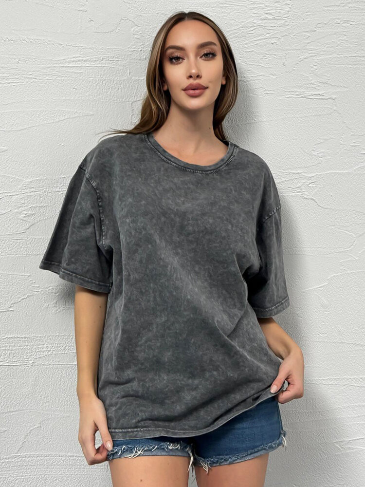 DREY graphite dámske tričko Dstreet RY2639 Univerzální