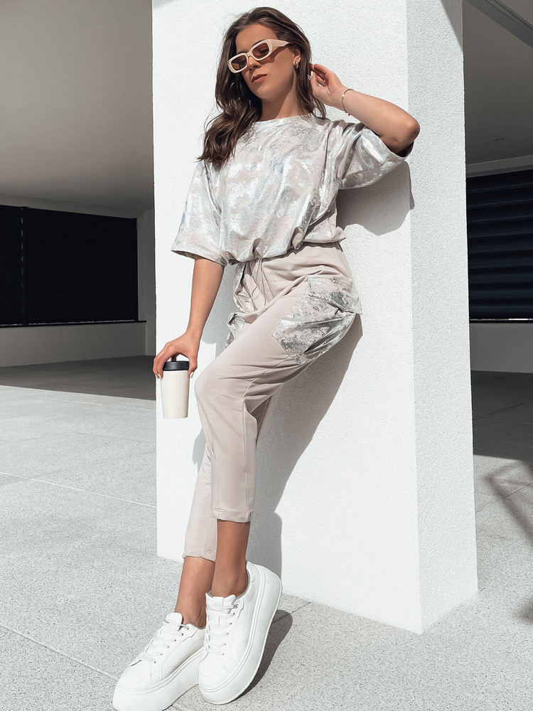 Dámsky set BIRWEKI beige Dstreet AY1048 S