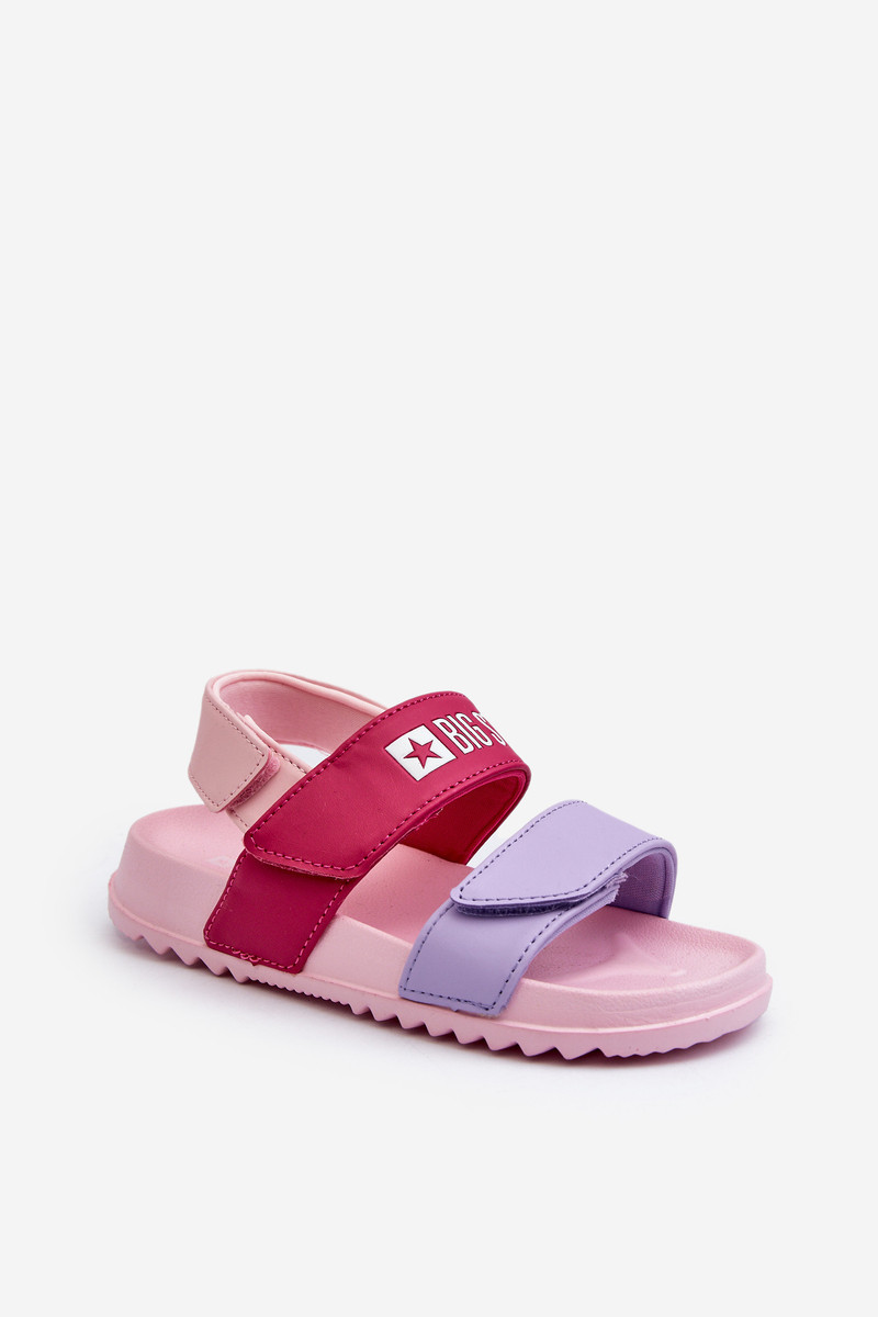 Ľahké sandále pre dievčatá Big Star Pink 30
