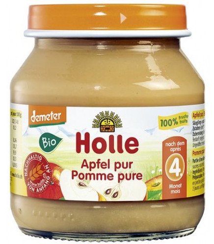 HOLLE bio detská desiata 100% jablko 125 g