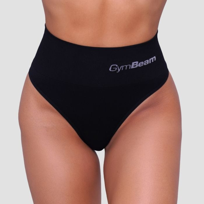GymBeam Nohavičky Brasilian 2Pack Black  XLXL