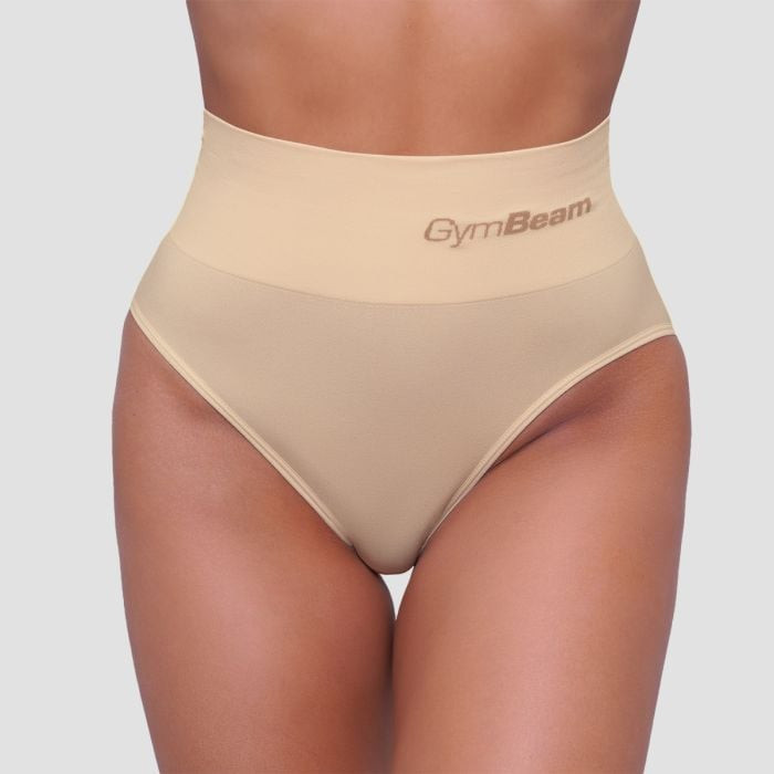 GymBeam Nohavičky Highrise 2Pack Nude  XXLXXL