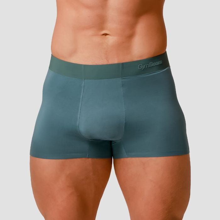GymBeam Pánske boxerky Soft 2Pack Blue  XXXLXXXL