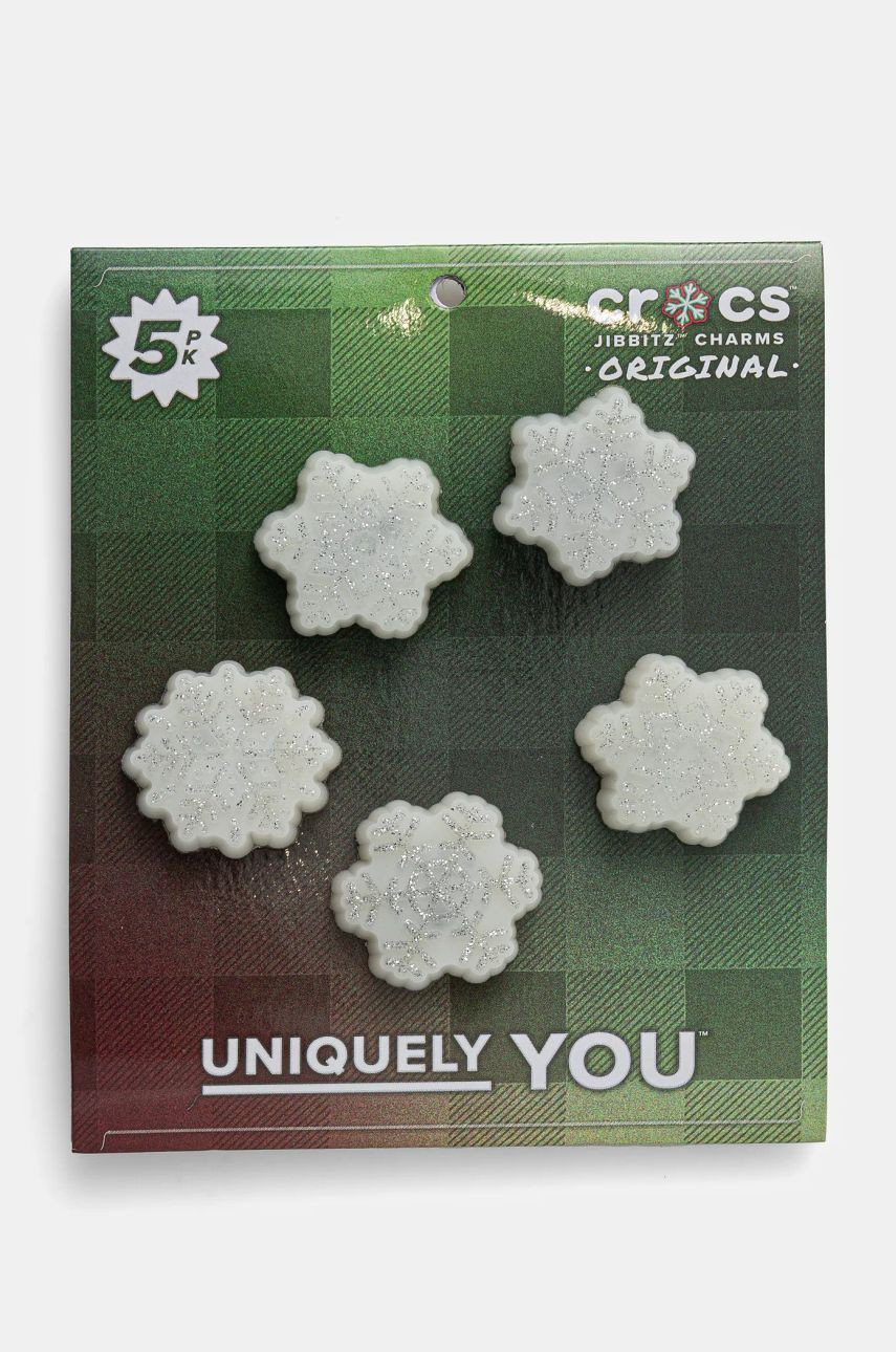Odznaky na topánky Crocs LED Winter Night Snowflake 5-pak 10012176