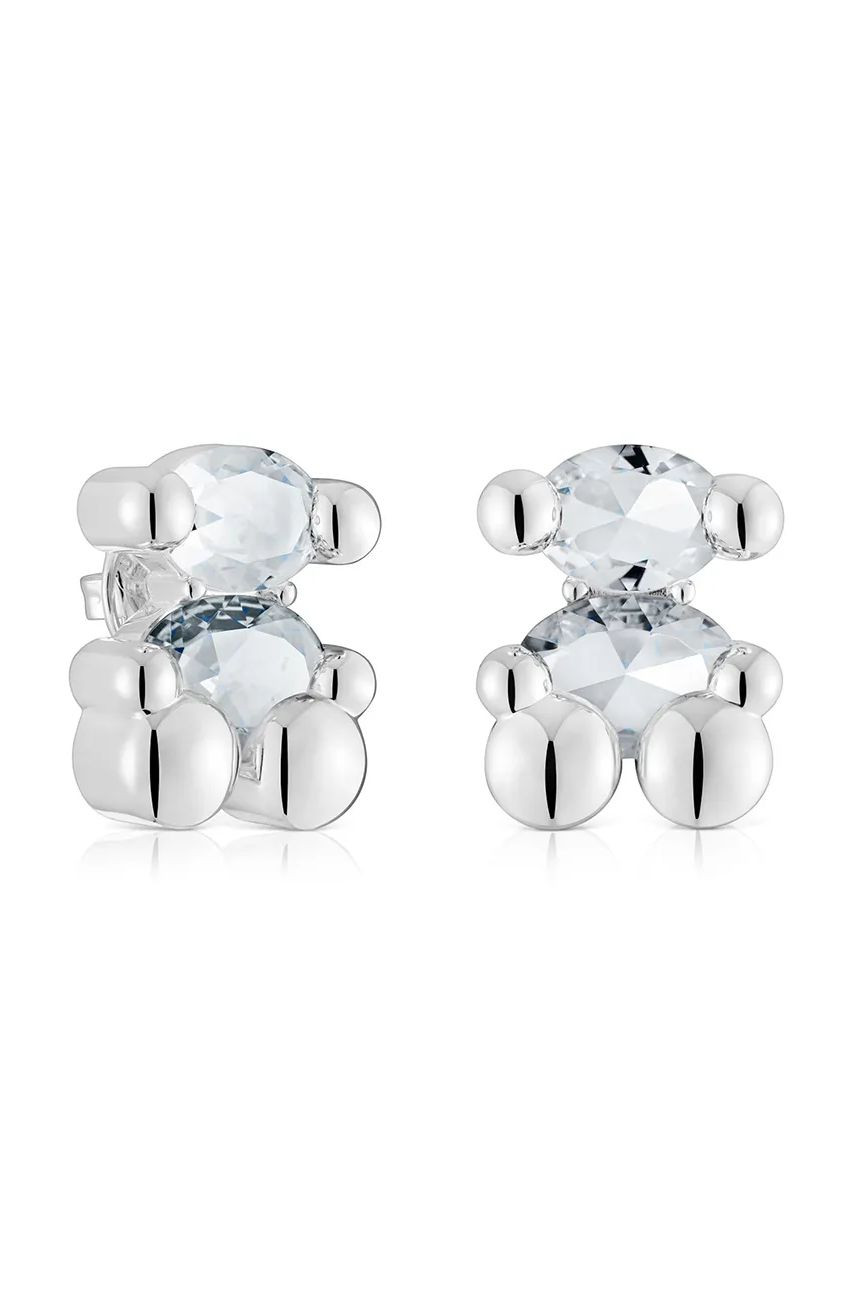 Strieborné náušnice Tous Bold Bear Gem 1004226400