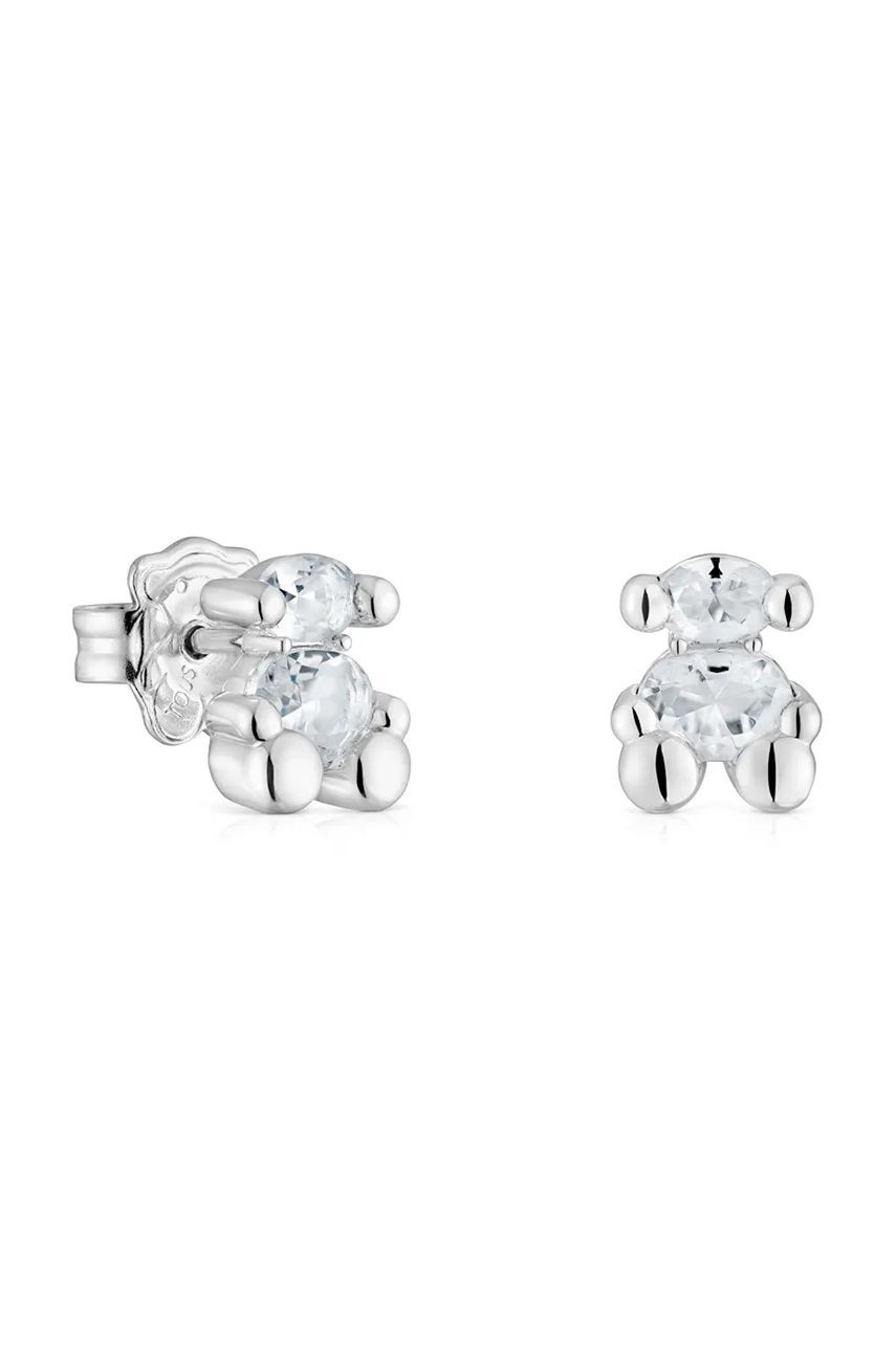 Strieborné náušnice Tous Bold Bear Gem 1004228300