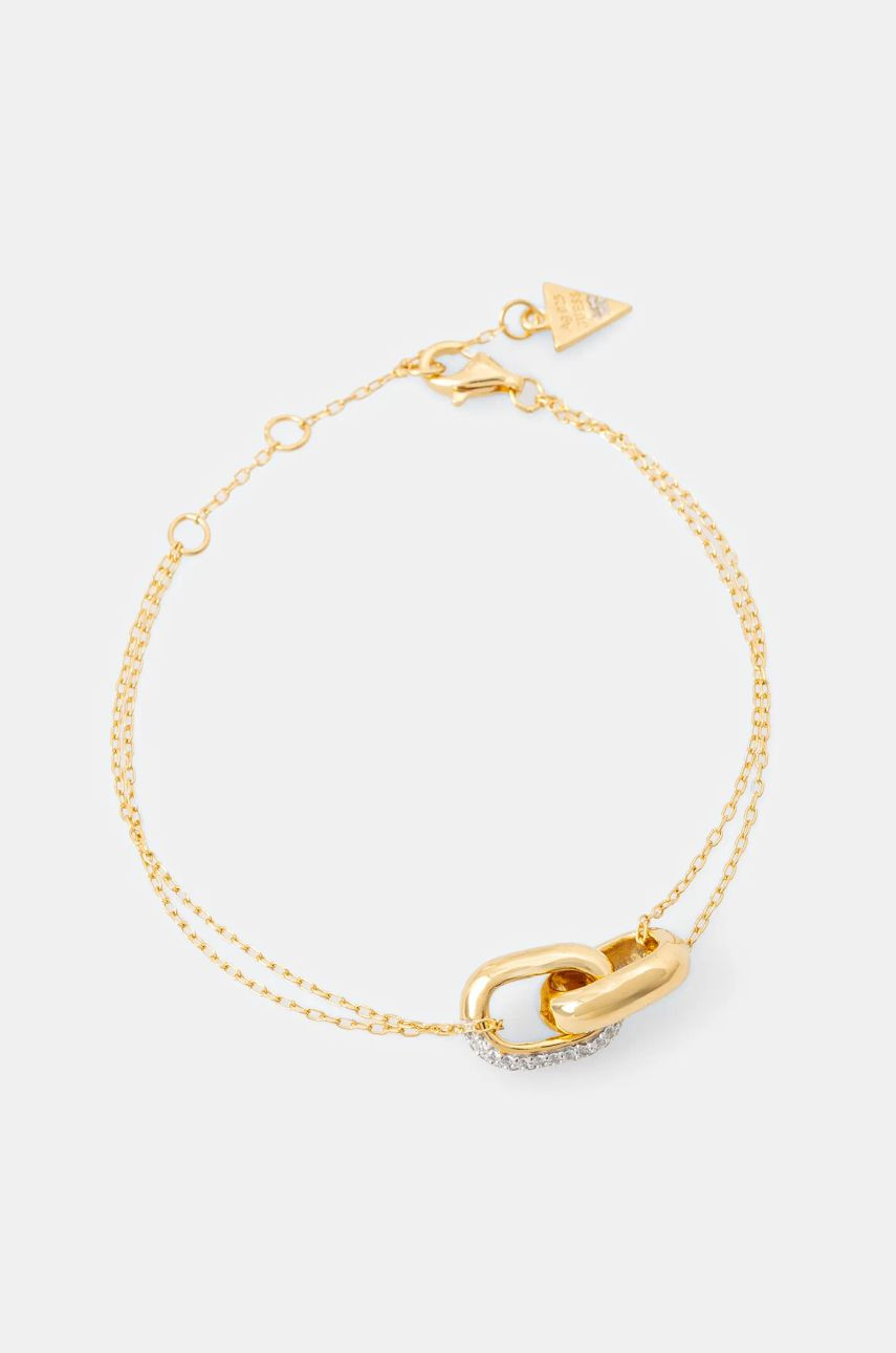 Strieborný náramok Guess JSBB04 547JW