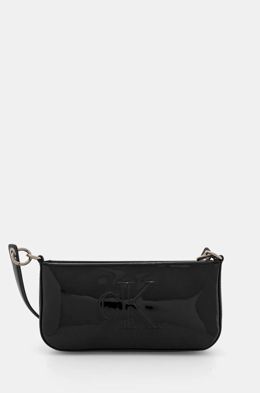 Kabelka Calvin Klein Jeans čierna farba, K60K613052