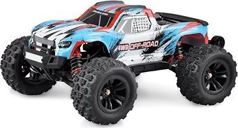 AMEWI Hyper Go Monster Truck brushless 4WD 1 : 16 RTR, modro-biely