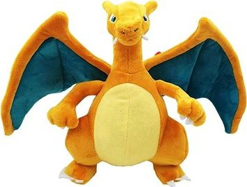 Plush Pokémon Charizard s ohňom 23 cm