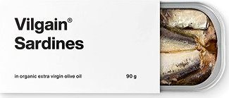 Vilgain Sardines 90 g in BIO extra virgin olive oil