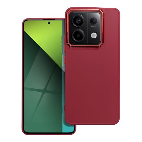 Puzdro Frame TPU Xiaomi Redmi Note 13 Pro 5G - červené