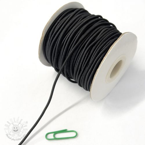 Guma 2 mm čierna 40 m