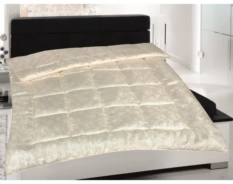 Prikrývka Sienna 140x200 cm, zlatá%