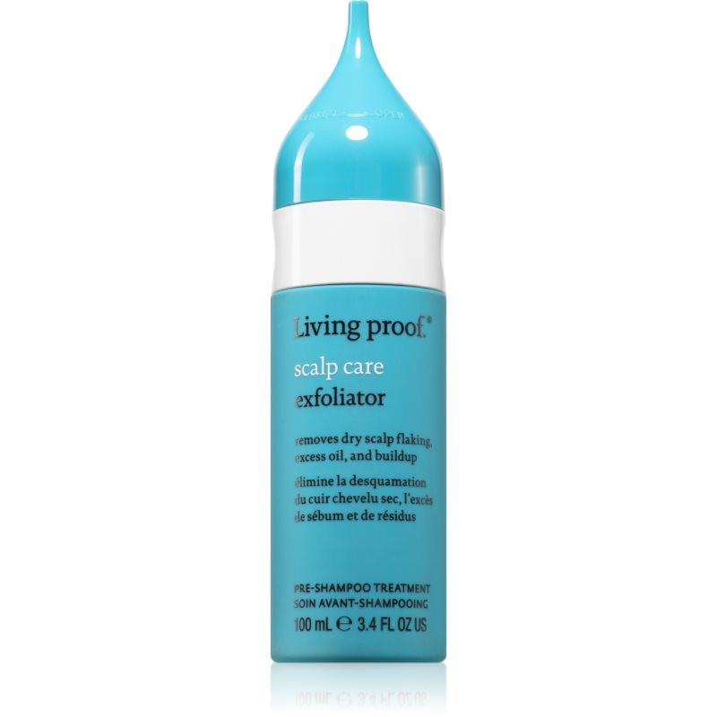 Living Proof Scalp Care Exfoliator hĺbkovo čistiaci peeling pre mastnú pokožku hlavy proti lupinám 100 ml