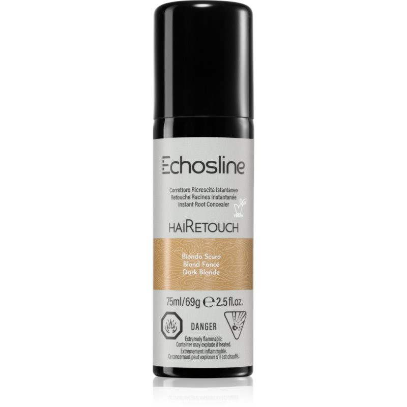 Echosline Hairetouch Hairtouch sprej pre okamžité zakrytie odrastov Dark Blonde 75 ml