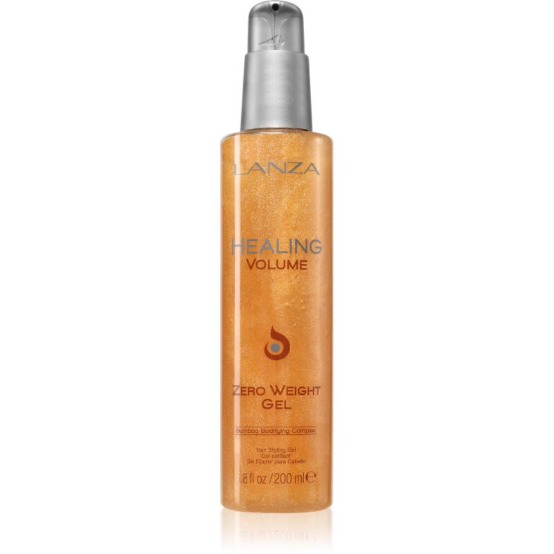 L'anza Healing Volume Zero Weight Gel stylingový gél pre jemné vlasy bez objemu 200 ml
