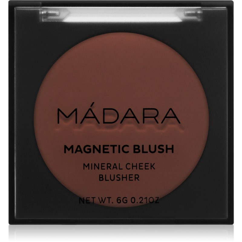 MÁDARA Magnetic Blush púdrová lícenka odtieň Fierce Flame 6 g