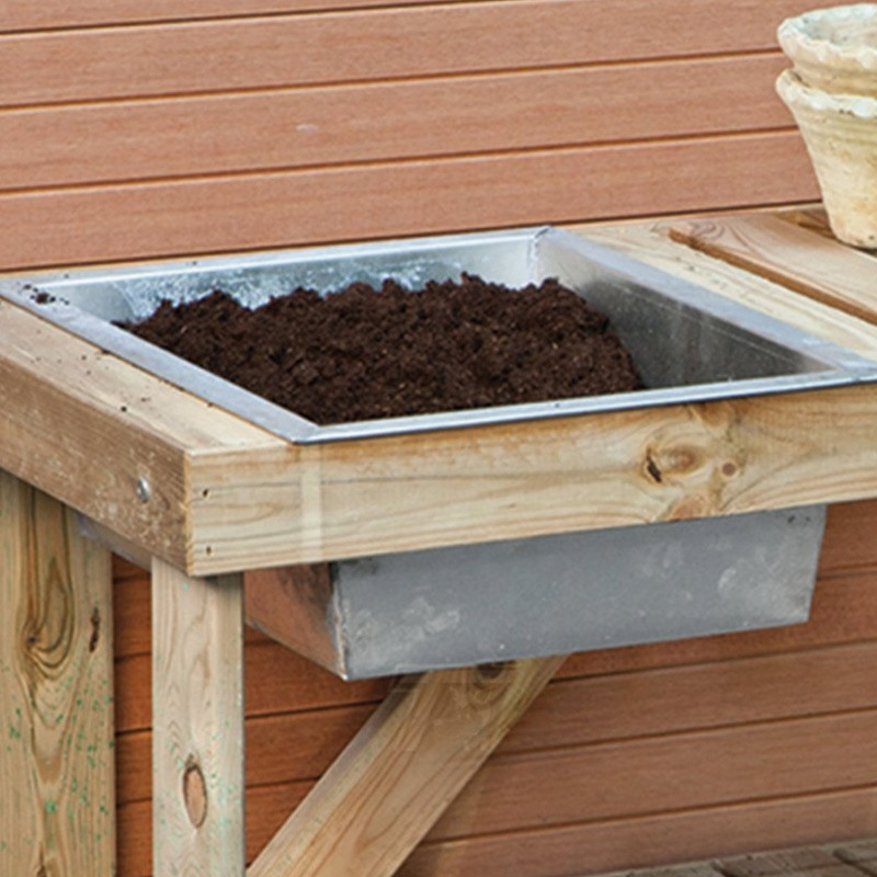 Tuindeco Zinc tray for luxury workbench