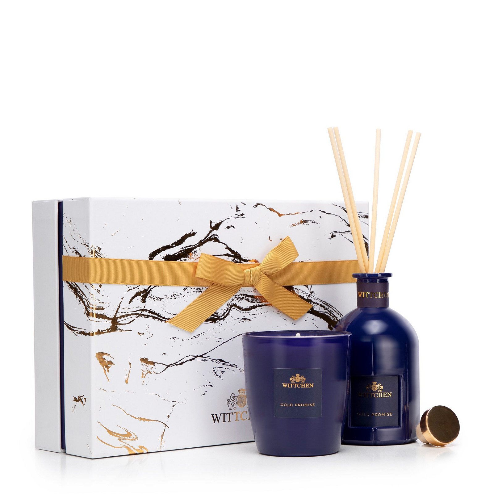 Zestaw - świeca sojowa i dyfuzor Nature Symphony 1-HS-102-7