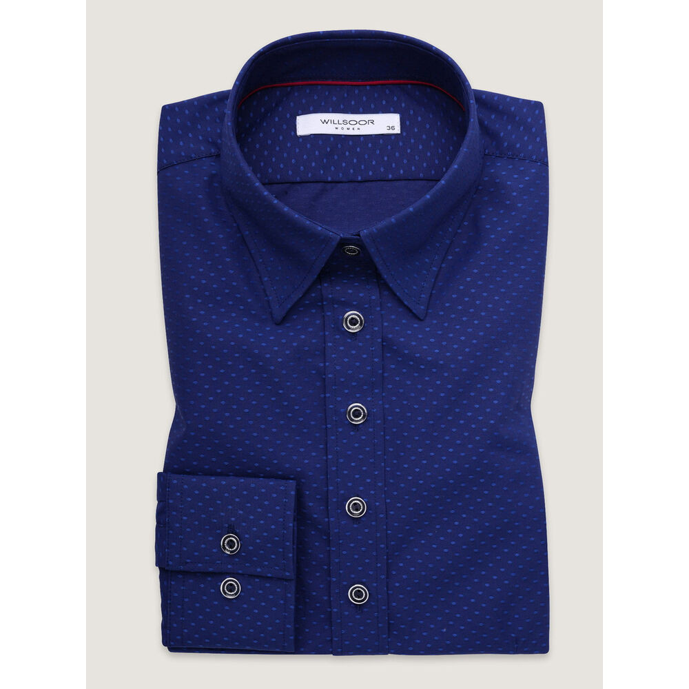 Pánska Košeľa s dlhým rukávom Willsoor Vzor 17877