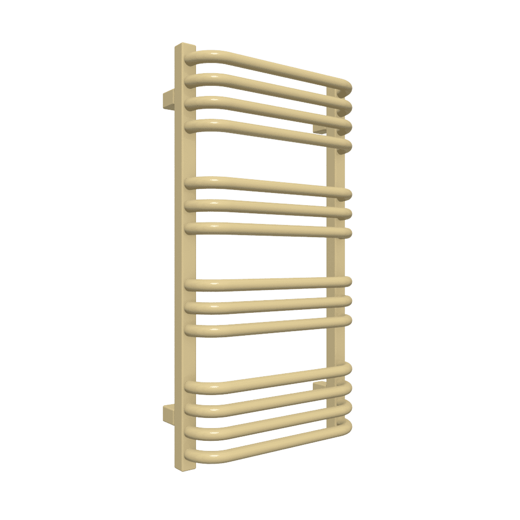 Terma24 Alex 760x400 vodný radiátor Brass ZX