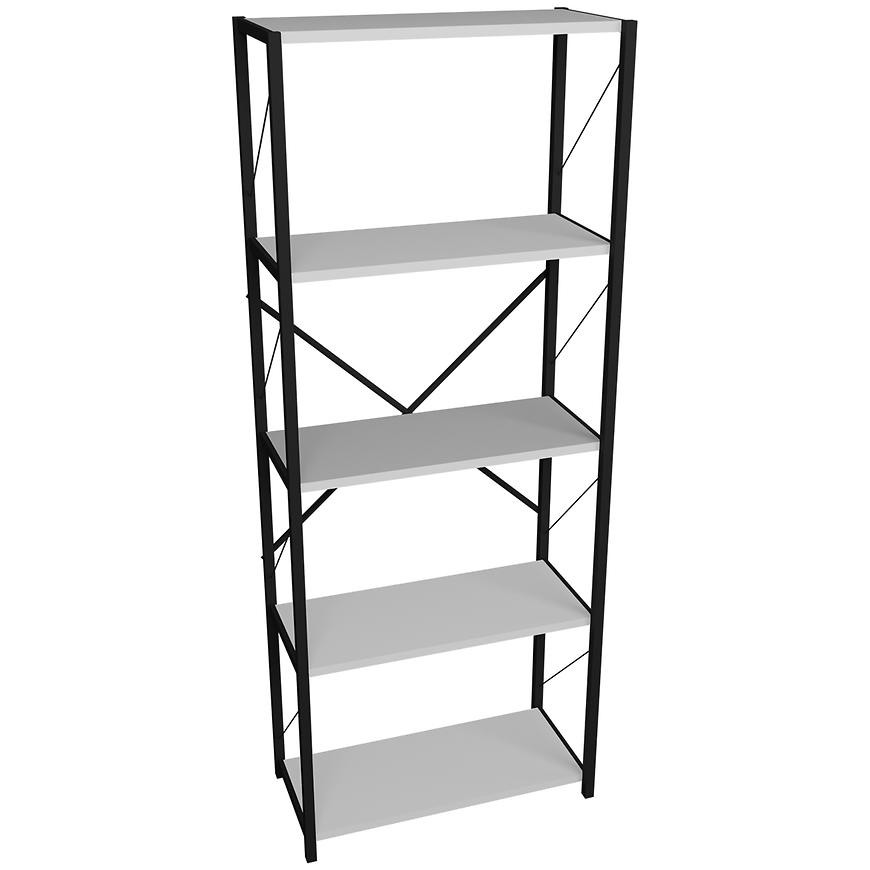 Regál FD-160-5LBS-002 biela