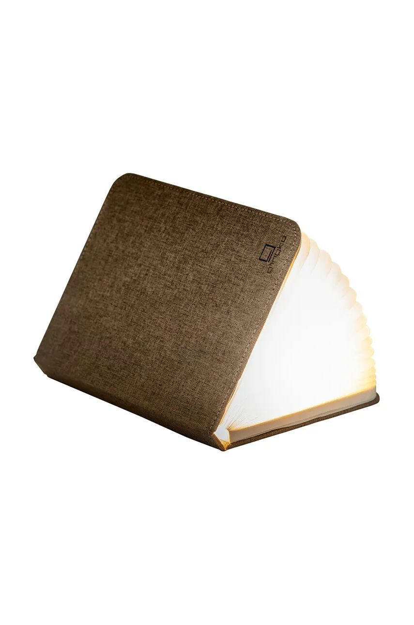 Bezdrôtové led svietidlo Gingko Design Mini Smart Book Light hnedá farba