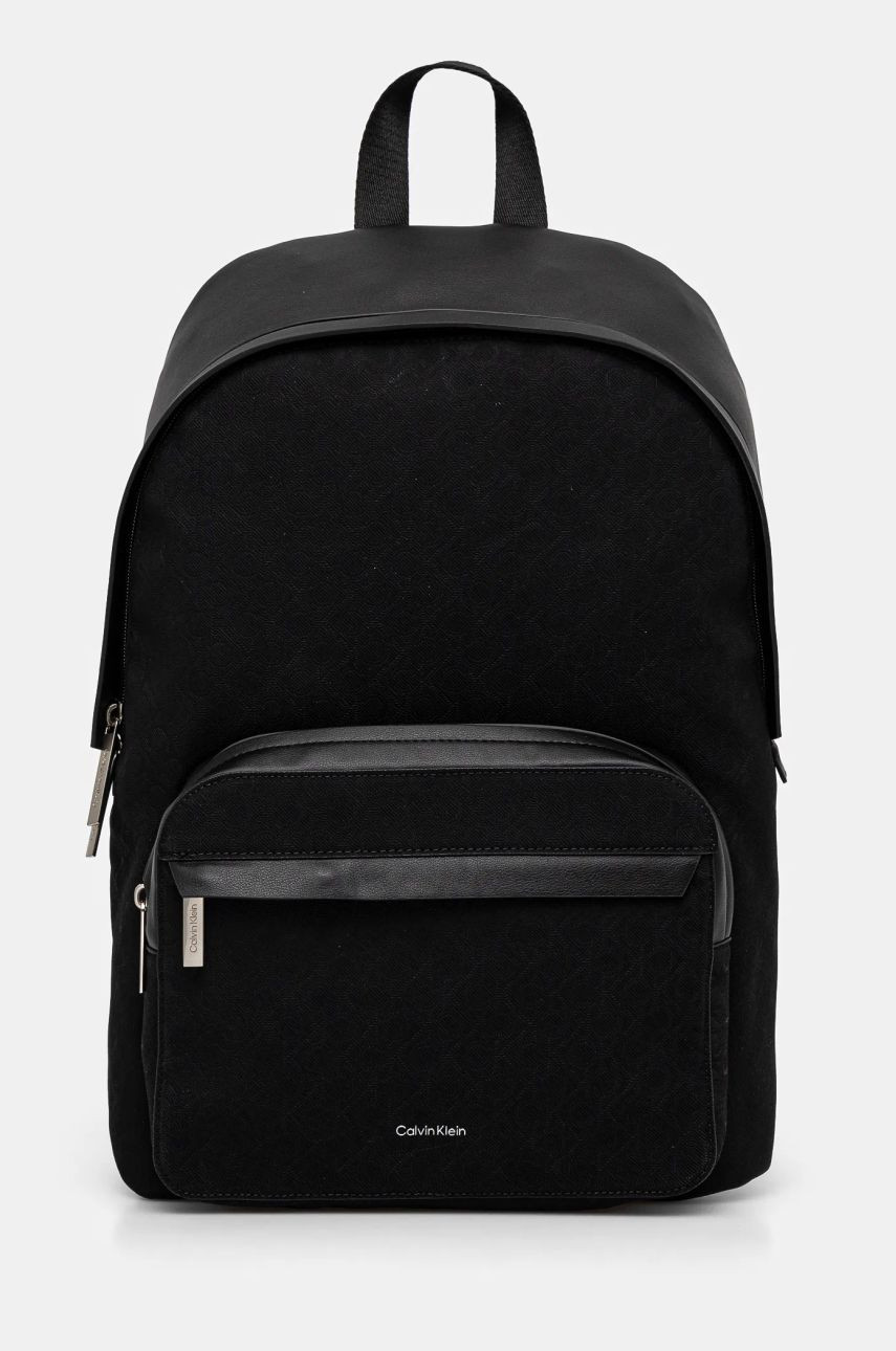 Ruksak Calvin Klein pánsky, čierna farba, veľký, jednofarebný, K50K512719