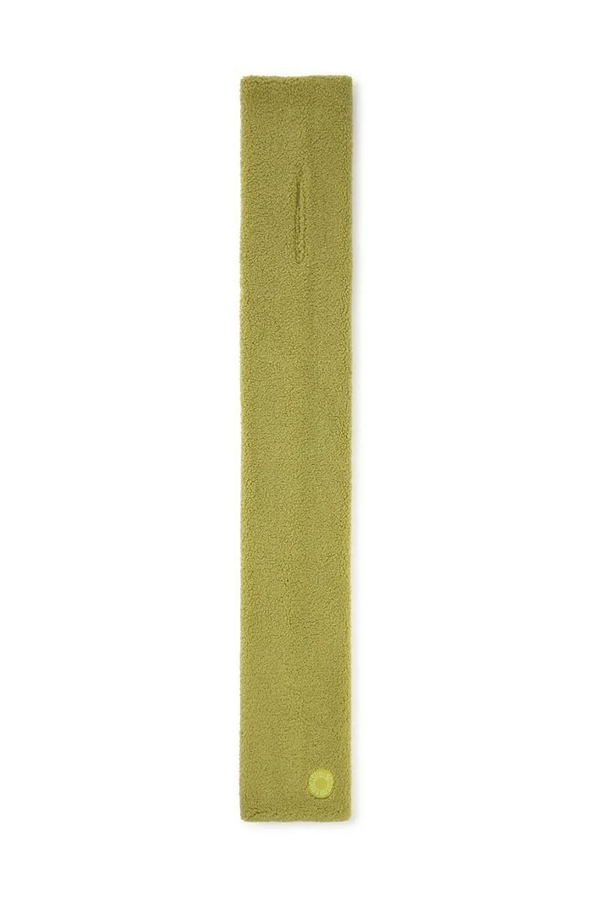 Šál Tous TEXTIL dámsky, zelená farba, jednofarebný, 2002190439