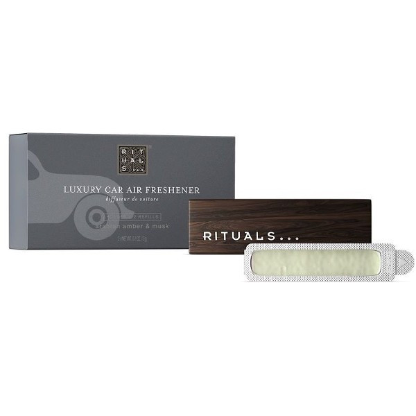 Rituals Vôňa do auta Homme Arabian Amber & Musk (Luxury Car Air Freshener) 2 x 3 g