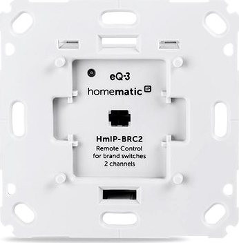 Homematic IP Akčný člen diaľkového ovládania – zápustná montáž, 2 kanály – HmIP-BRC2