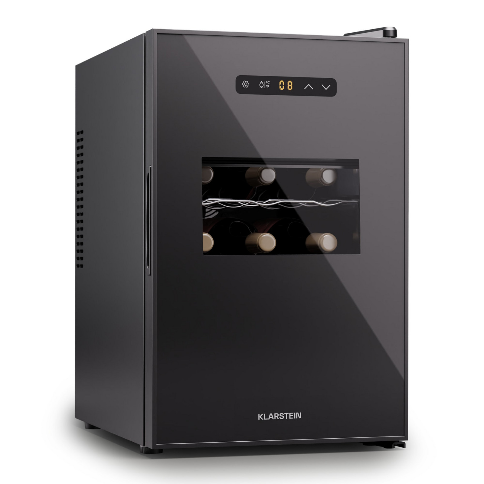Klarstein Silent Vino 15 Uno Chladnička na víno 39 l / 15 fliaš 5-18 °C Dotyková