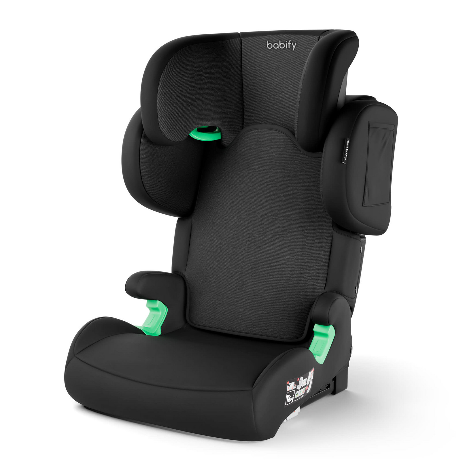 Babify FlexiFit Premium autosedačka | 3-12 rokov | skladacia | ISO-Fix | nastaviteľná opierka hlavy bokov | umývateľná