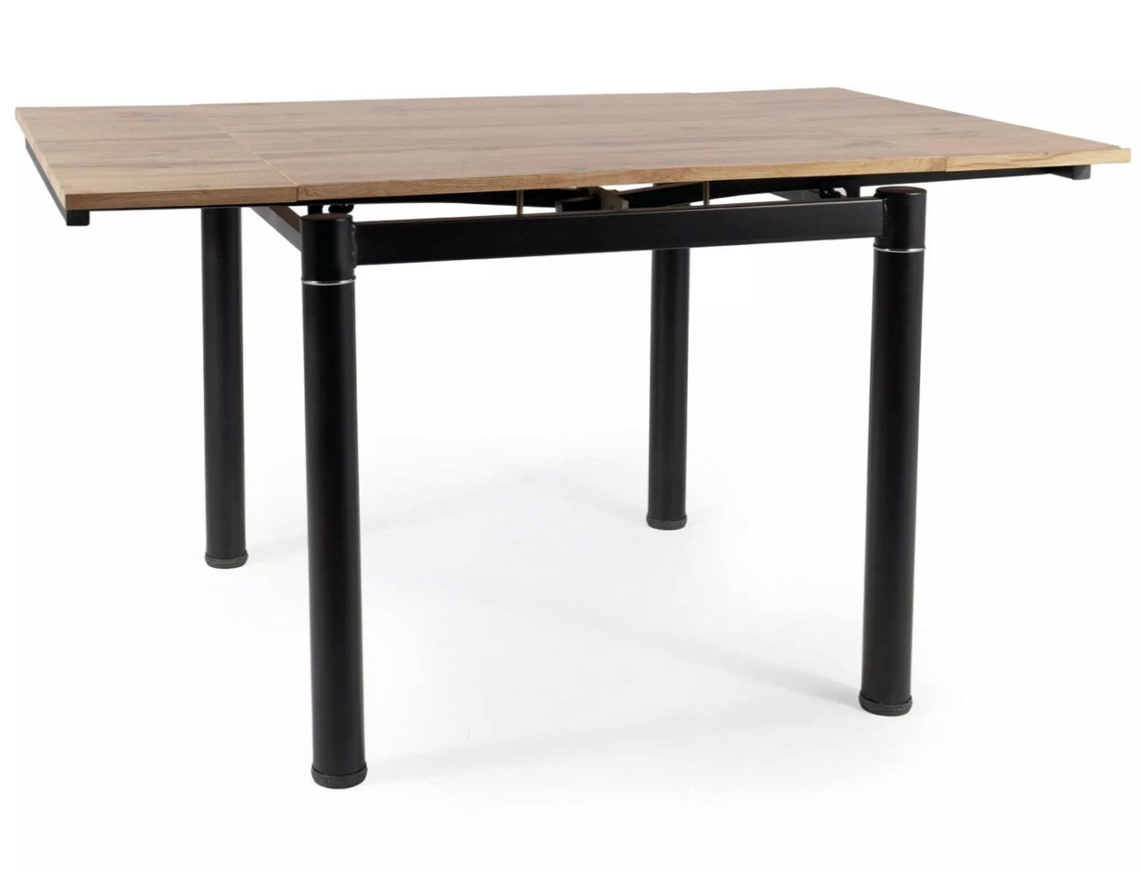Rozkládací jídelní stůl Franklin 80/131 cm cm dub artisan/černý mat